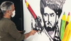 Las obras de un muralista afgano que reclaman paz