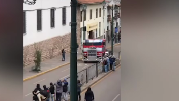 Los Transformers se dejan ver en las calles de Cusco
