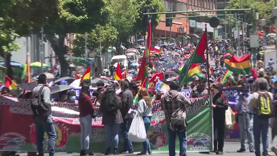 Nueva jornada de protestas en Bolivia
