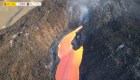 Sí, parece pintura, pero son los ríos la lava en La Palma