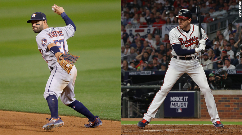 This is how the Houston Astros and Atlanta Braves will compete for the World Series crown