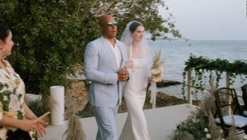 Vin Diesel acompañó a la hija de Paul Walker en su boda