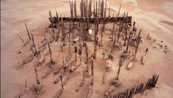 Descubren origen de momias enigmáticas enterradas en China
