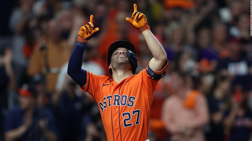 The Astros woke up to level the World Series