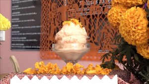 Celebra Día de Muertos con un helado sabor a cempasúchil
