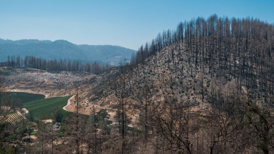 Sequía e incendios en California