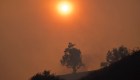 Sequía e incendios en California