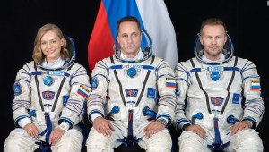 Cosmonautas rusos rumbo a la EEI