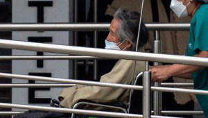 Perú fue trasladado a un hospital Alberto Fujimori