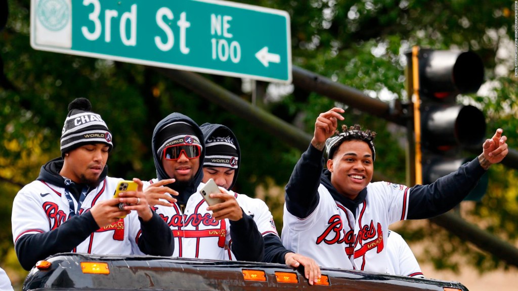 Así fue el desfile de campeonato de los Braves