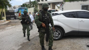 Efectos del tiroteo que dejó pánico en Puerto Morelos