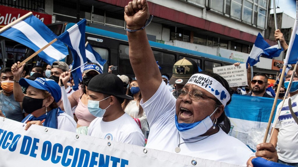 Costa Rica: nicaragüenses protestan contra elecciones