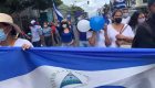 Exiliados nicaragüenses salen a las calles para protestar contra elecciones