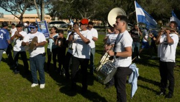 Nicaragüenses en Miami protestan contra elecciones