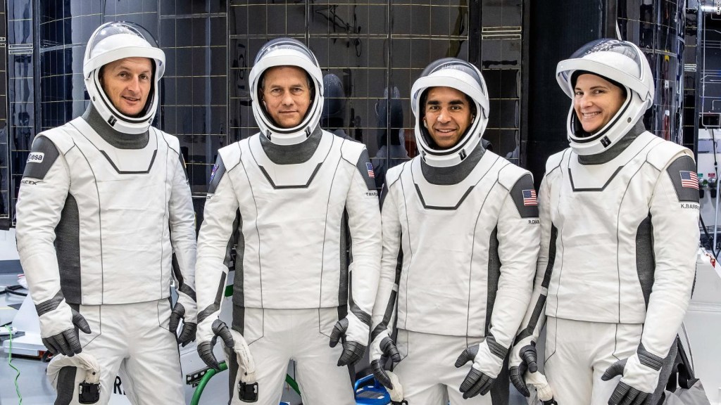Ellos son los astronautas de la misión SpaceX Crew-3