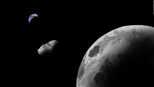 ¿Viaja un pedazo de la Luna perdido en el espacio?