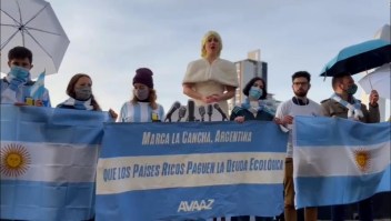 La canción de reclamo de "Evita" Perón en la COP26