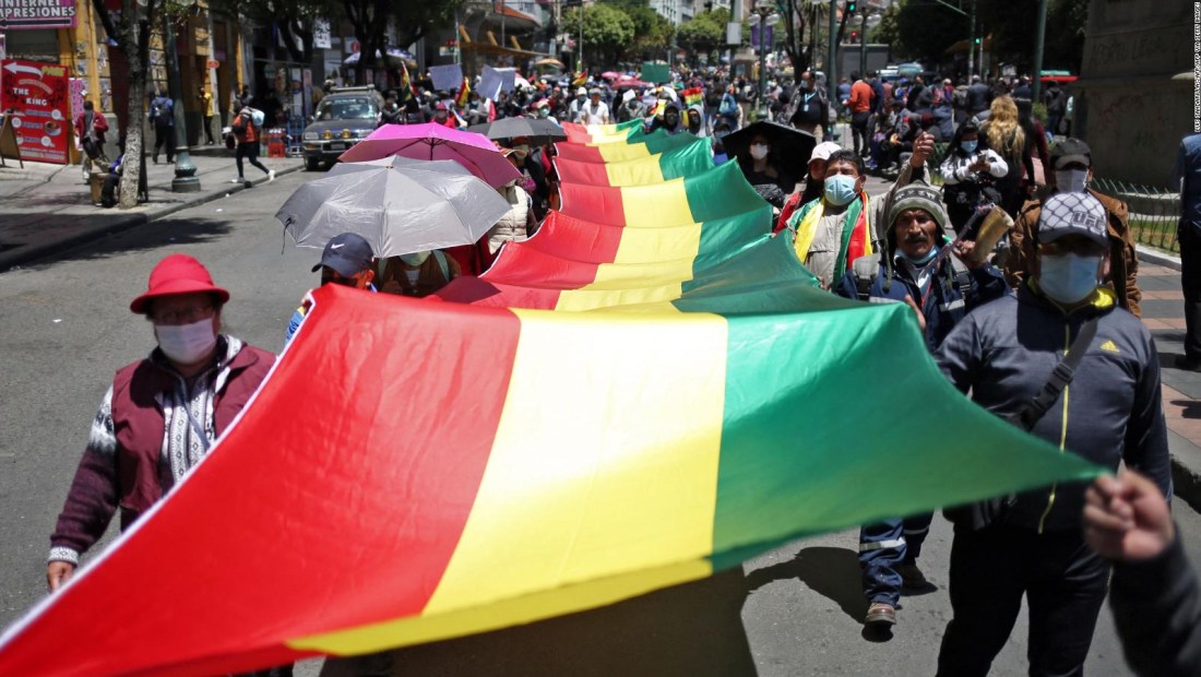 Protestas y paro en Bolivia ganan apoyo