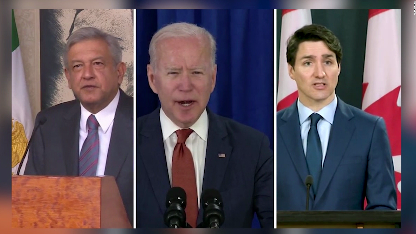 AMLO anuncia que será sede de una cumbre en noviembre con el presidente Biden y el primer ministro canadiense Trudeau
