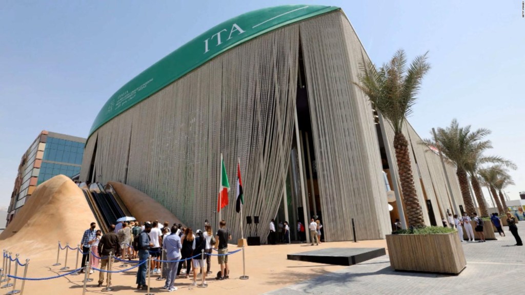 Italianos crean pabellón ecológico en la Expo Dubai 2020