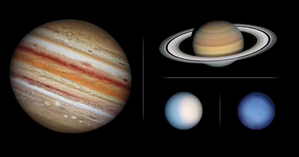 Hubble uzyskał nowe zdjęcia i wyniki czterech planet
