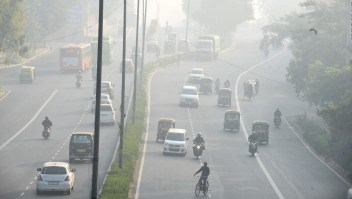 Alertan contaminación peligrosa en Nueva Delhi