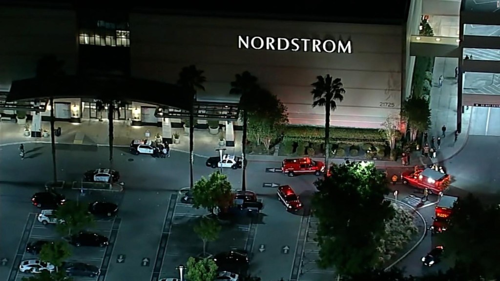 Thieves attack luxury stores in California