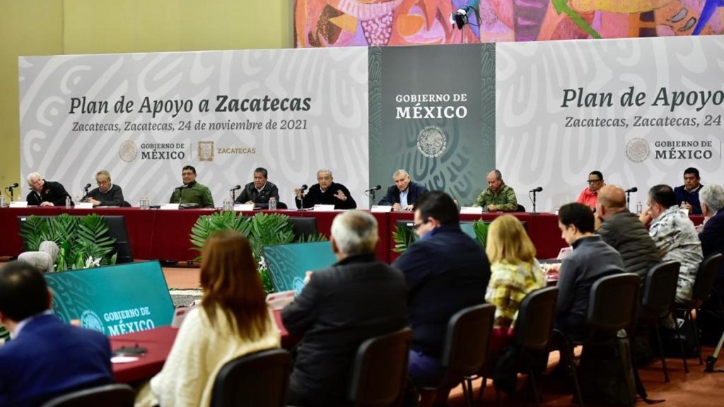 López Obrador envía más policías y militares a Zacatecas