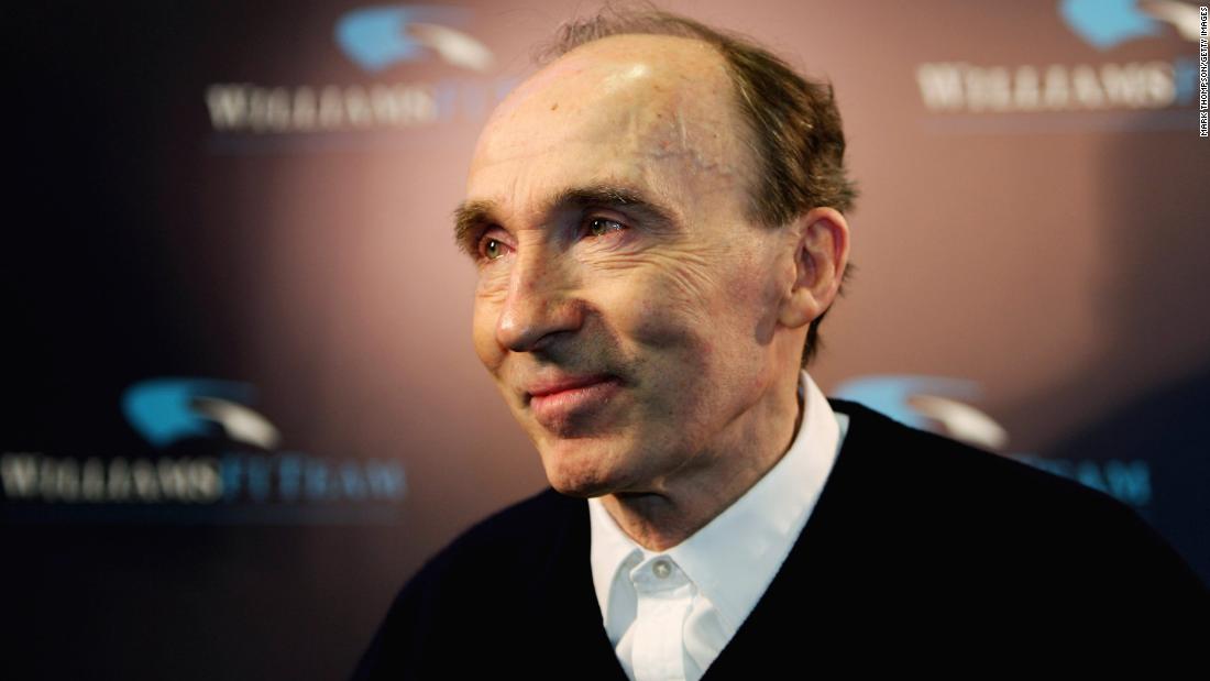 Frank Williams, founder of the Williams Formula One team, dies