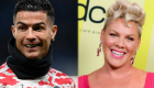 Cristiano Ronaldo y Pink, unidos por una buena causa