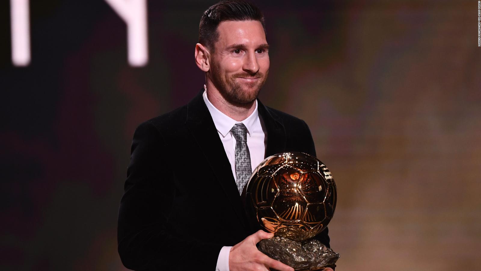 Lionel Messi rompe su propio récord y gana su séptimo Balón de Oro