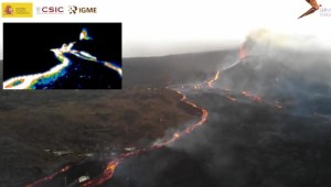 Mira cómo la lava sigue devorando la isla de La Palma