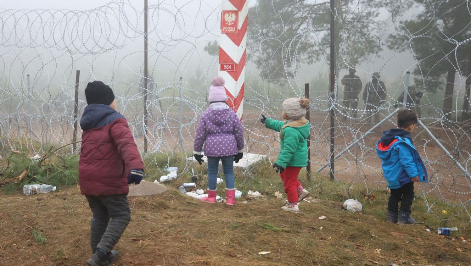 Belarús Polonia migrantes