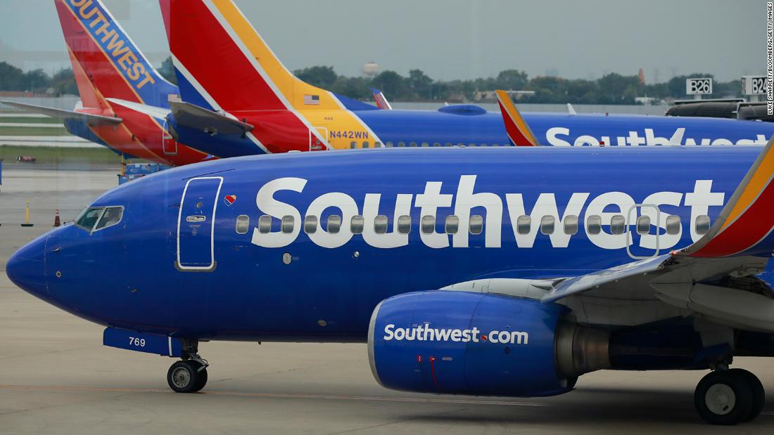 Southwest employee who was assaulted by a female passenger hospitalized