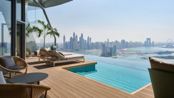 piscina infinita Dubái
