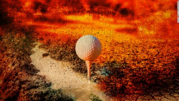 golf cambio climático