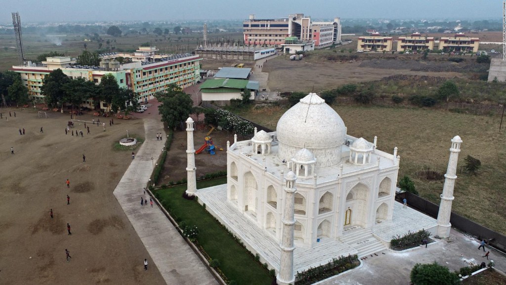 He created a replica of the Taj Mahal for his wife as a token of his love