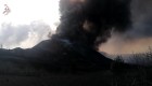 Timelapse de las imponentes columnas de humo en La Palma