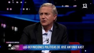 José Antonio Kast, candidato presidencial en Chile, habla con Don Francisco