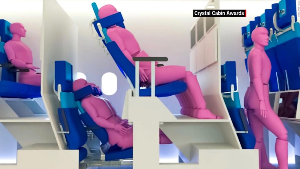 Nuevos diseños innovadores para los asientos de avión