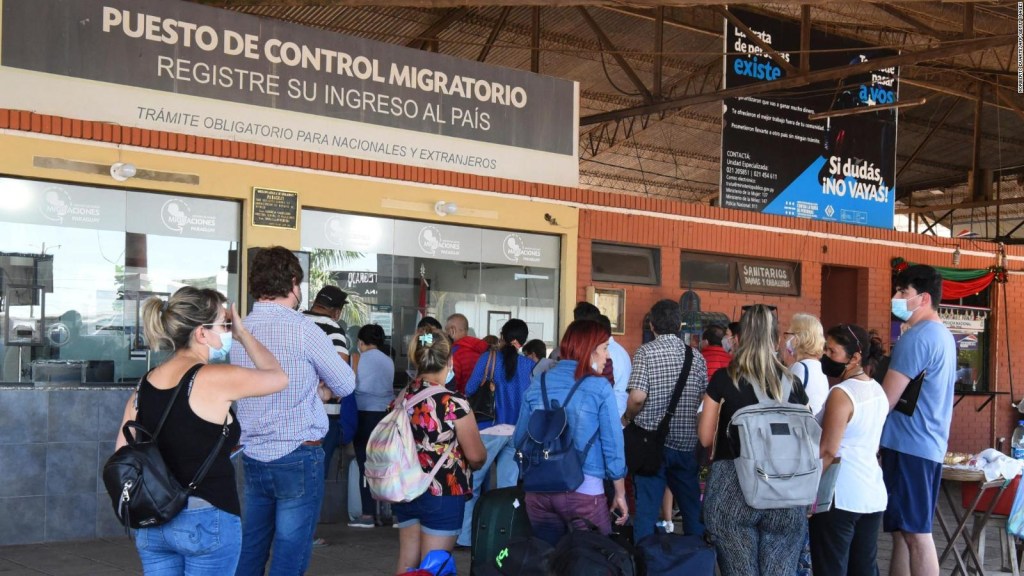 Caos tras reapertura de la frontera entre Argentina y Paraguay