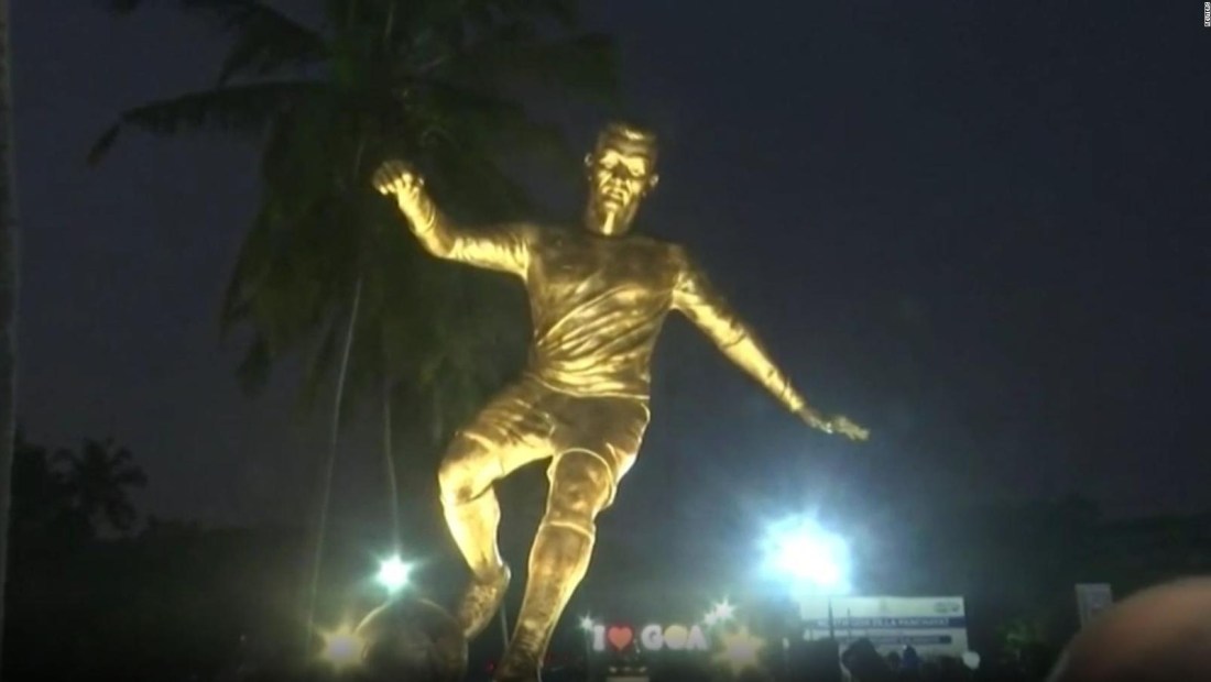 Cristiano Ronaldo cuenta con otra estatua en su honor