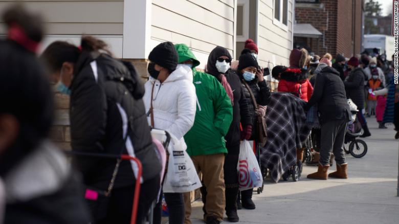 Long lines to get tested for COVID-19 in parts of the US