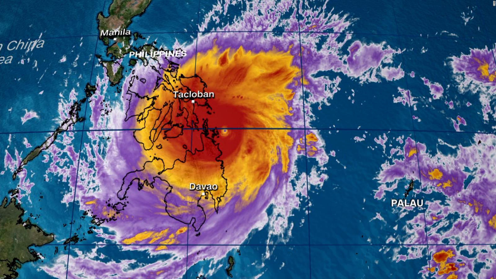 Supertifón Rai toca tierra en Filipinas. Hay decenas de miles de evacuados