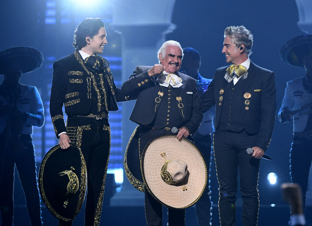 Alex Fernández, Vicente Fernández y Alejandro Fernández