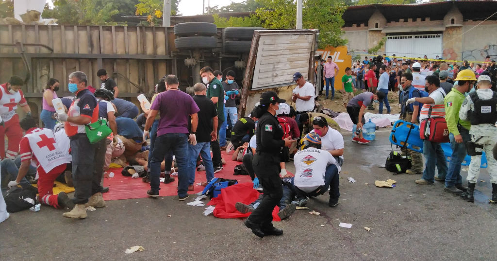 Decenas de muertos en un accidente de tráfico en Chiapas, México
