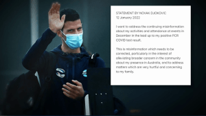 Novak Djokovic se disculpa y admite errores