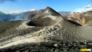 Así grabaron con detalle este cráter al sur de La Palma