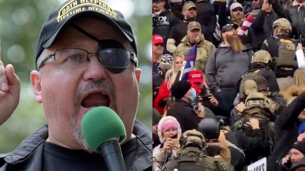 The role of the Oath Keepers in the assault on the Capitol