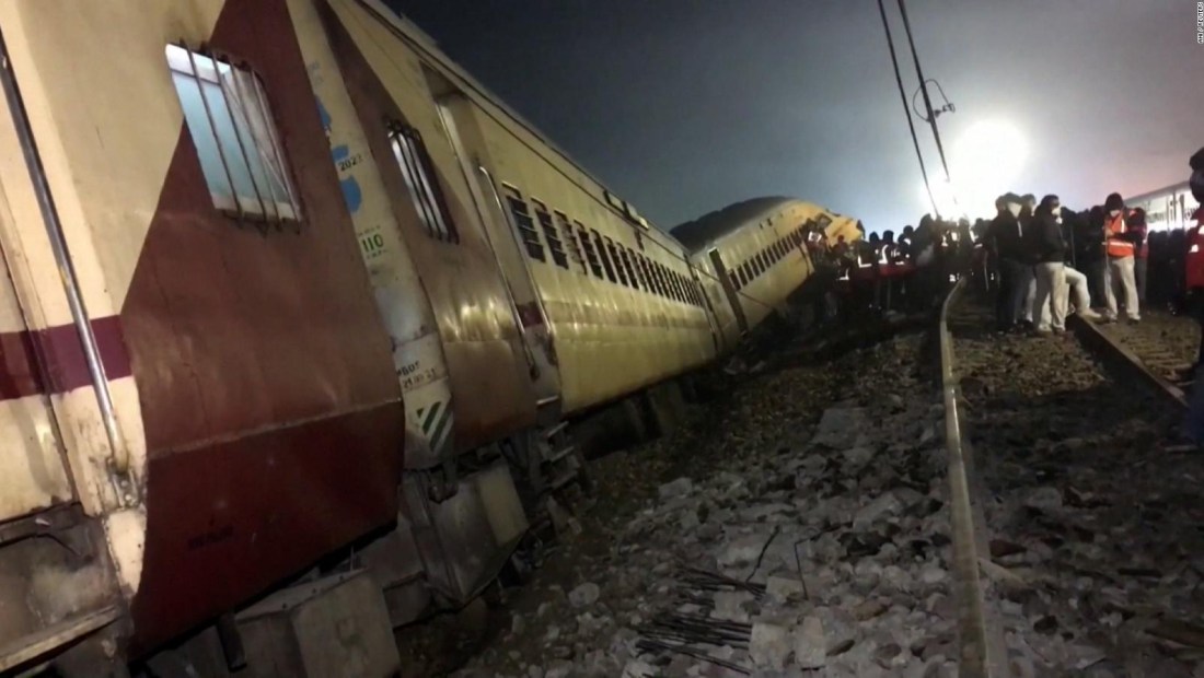 Tren descarrila en India: hay 9 muertos y 36 heridos
